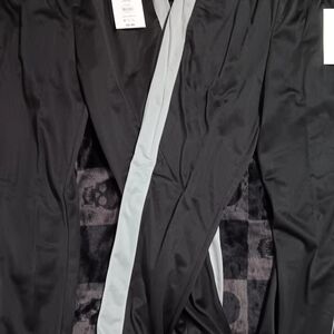 2 Pair Athletic Works Black and Gray Activewear Pants